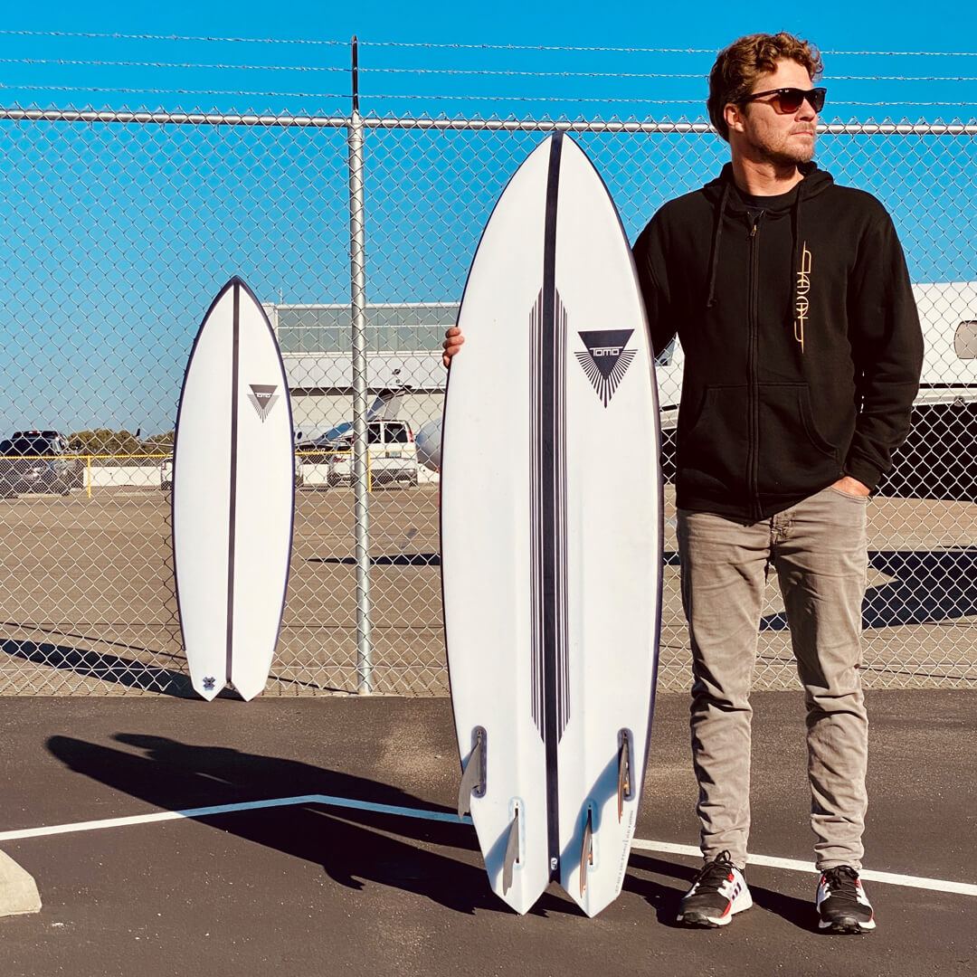 El Tomo fish surfboard